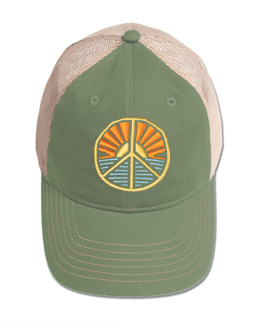 Peace Scene Baseball Cap - Peace Symbol Hat