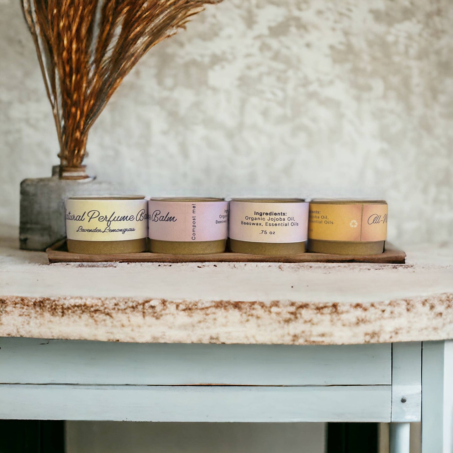 All-Natural Perfume Balms