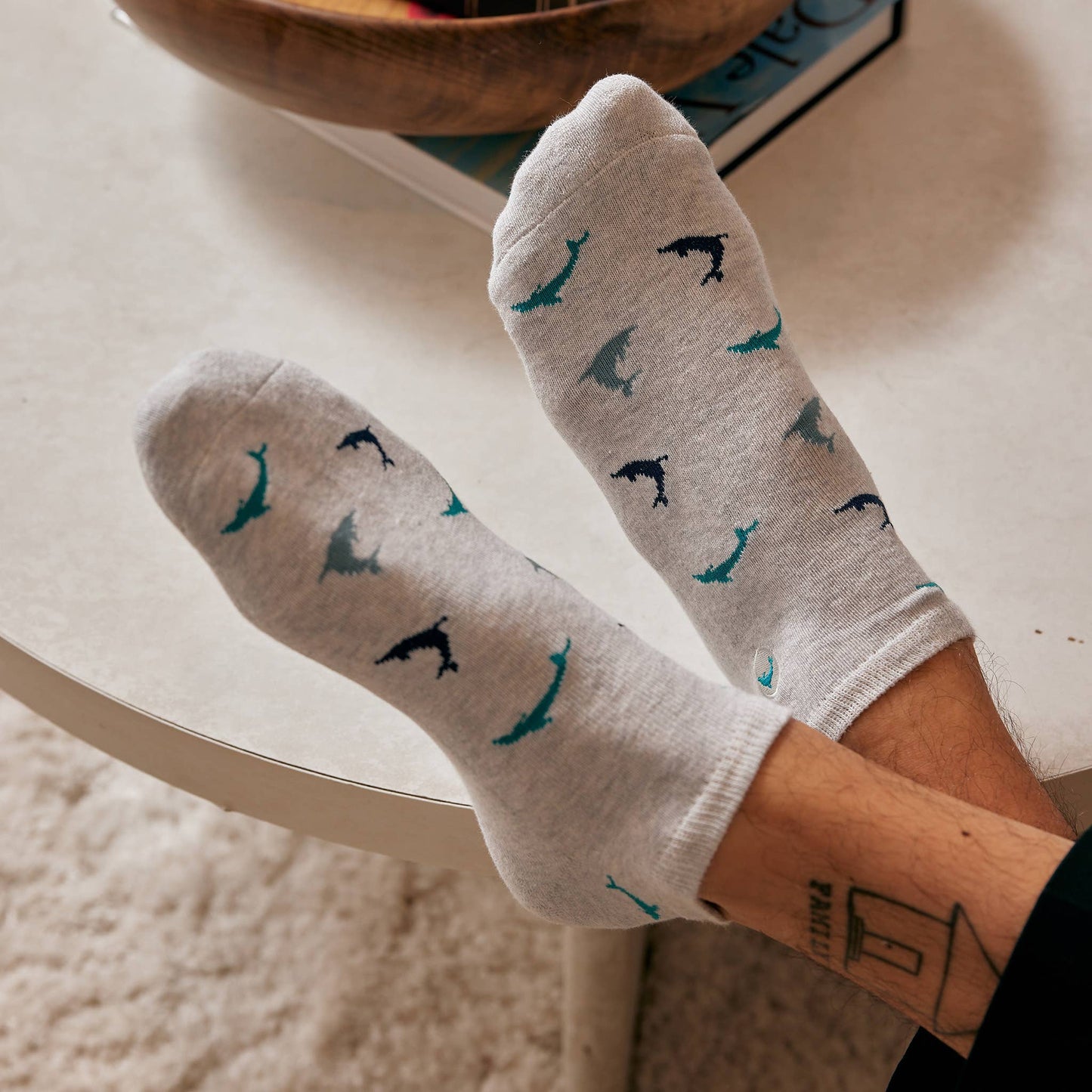 Ankle Socks that Protect Dolphins