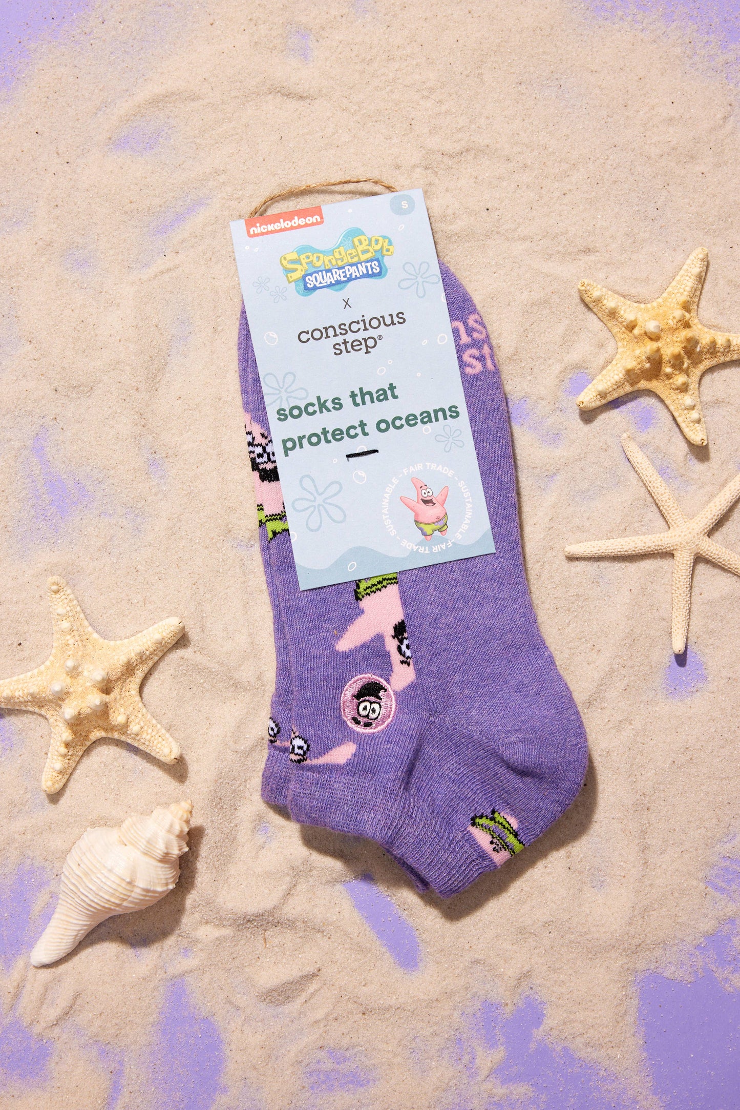 Patrick Ankle Socks that Protect Oceans