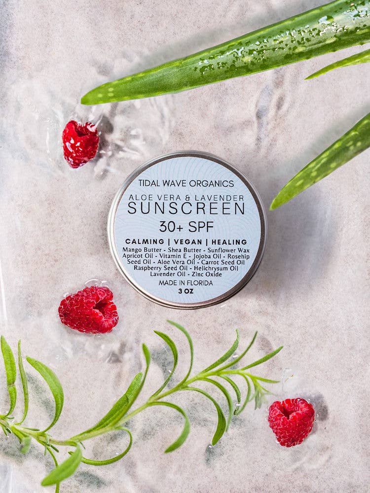 Vegan Aloe & Lavender Sunscreen