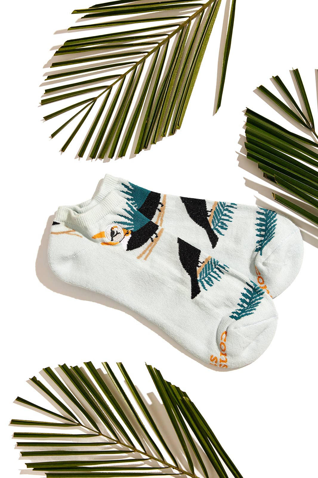 Ankle Socks that Protect Toucans (Blue Toucans)