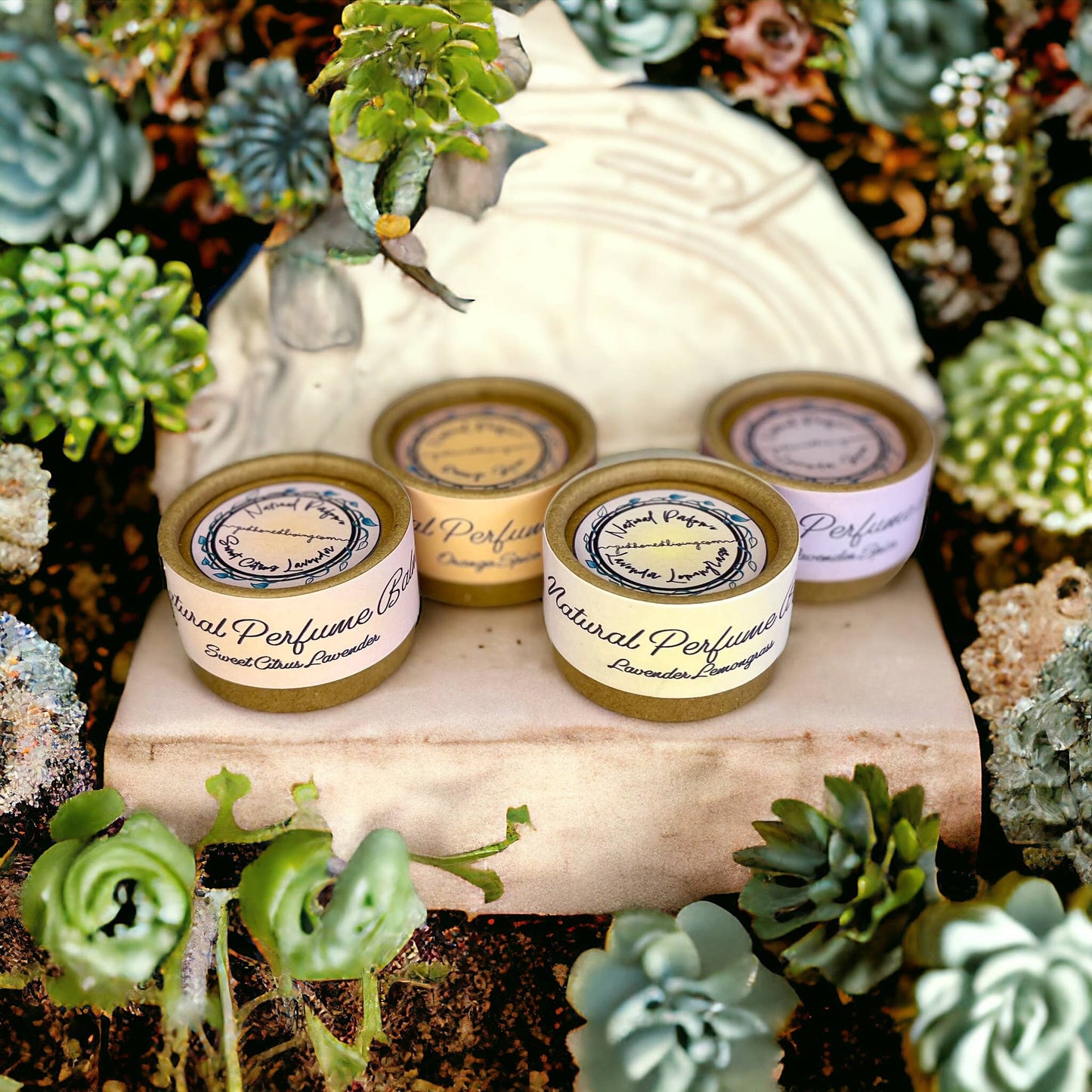 All-Natural Perfume Balms