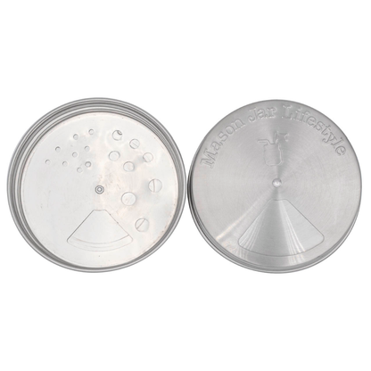 4 Pack Stainless Steel Spice Lids