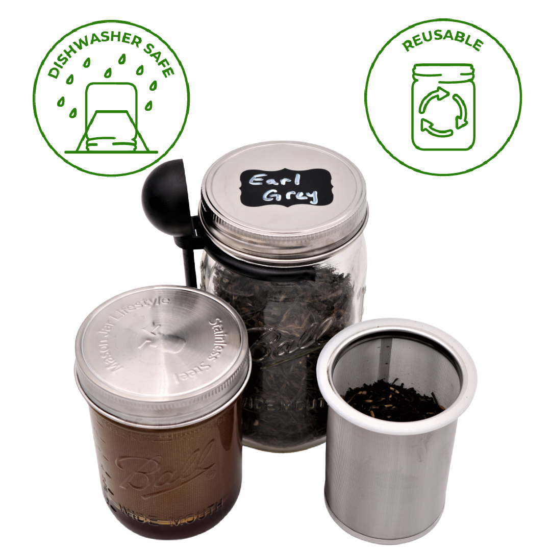 Cold Brew Coffee and Tea Maker Stainless Steel Filter Kit