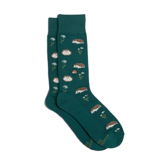 Socks that Protect Pollinators (Green Hedgehogs)