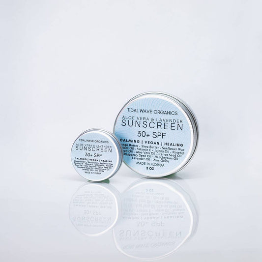 Vegan Aloe & Lavender Sunscreen