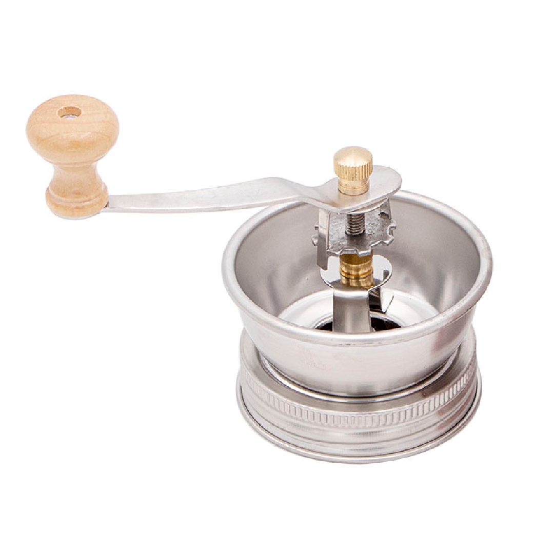 Coffee and Spice Grinder Lid for Regular Mouth Mason Jars