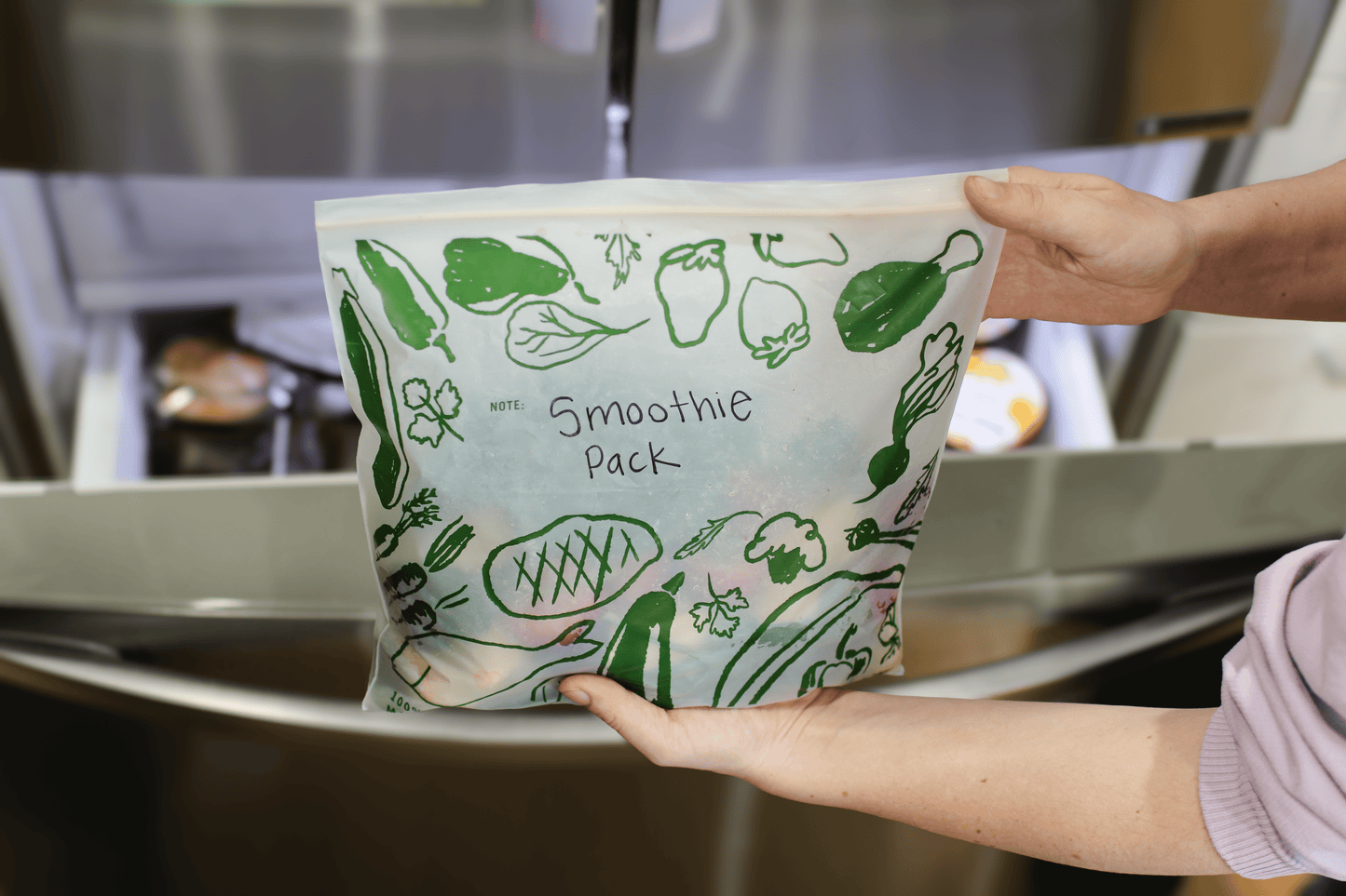 Ziptop Compostable Freezer-Safe Gallon Storage Bags 30 Count