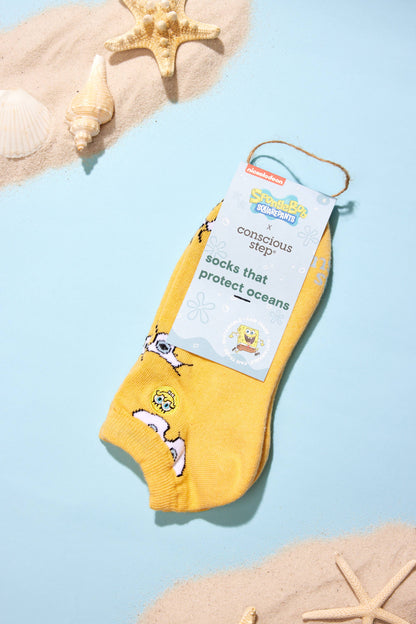 SpongeBob Ankle Socks that Protect Oceans