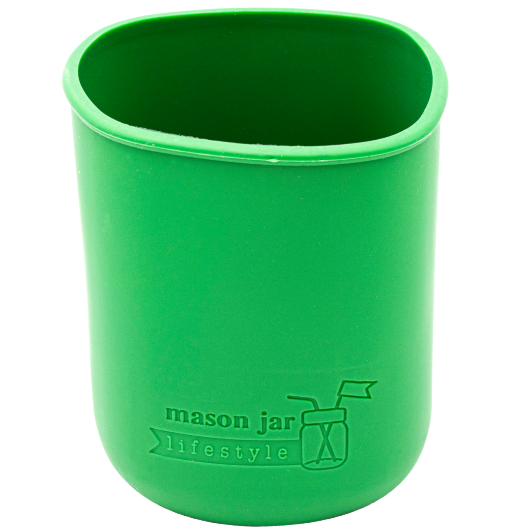 Silicone Sleeve for Regular/Wide Mouth Quart 32oz Mason Jars