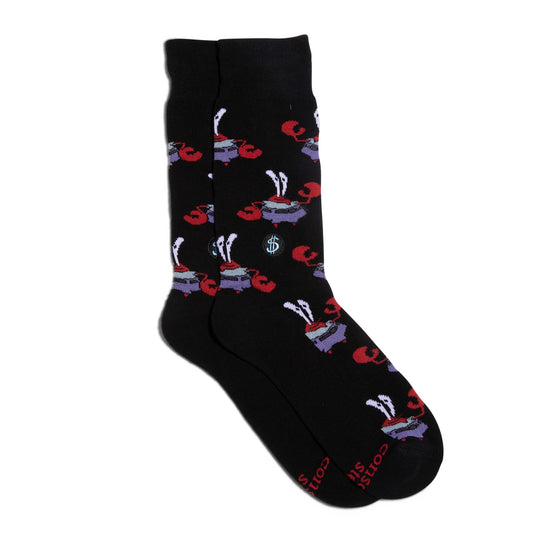 Mr. Krabs Socks that Protect Oceans