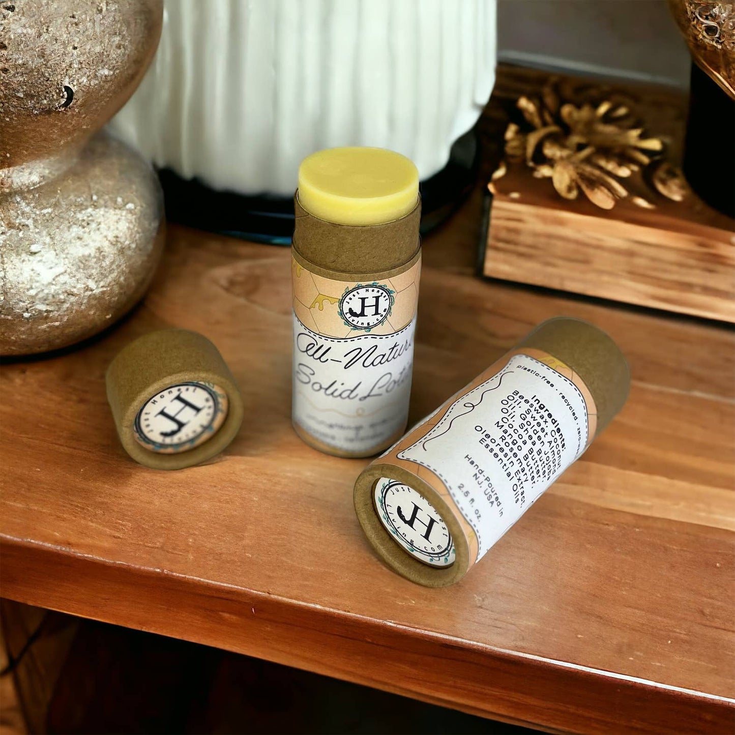 Natural Zero-Waste Lotions